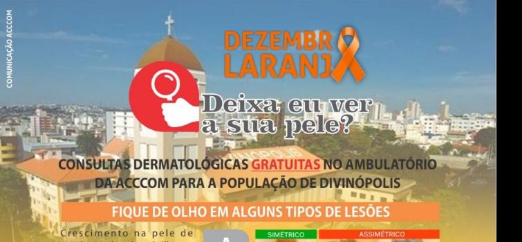 Acccom realiza mutirão sobre câncer de pele