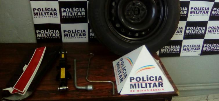 Vítima de roubo reconhece para-choques em outro carro, chama a polícia e recupera peças