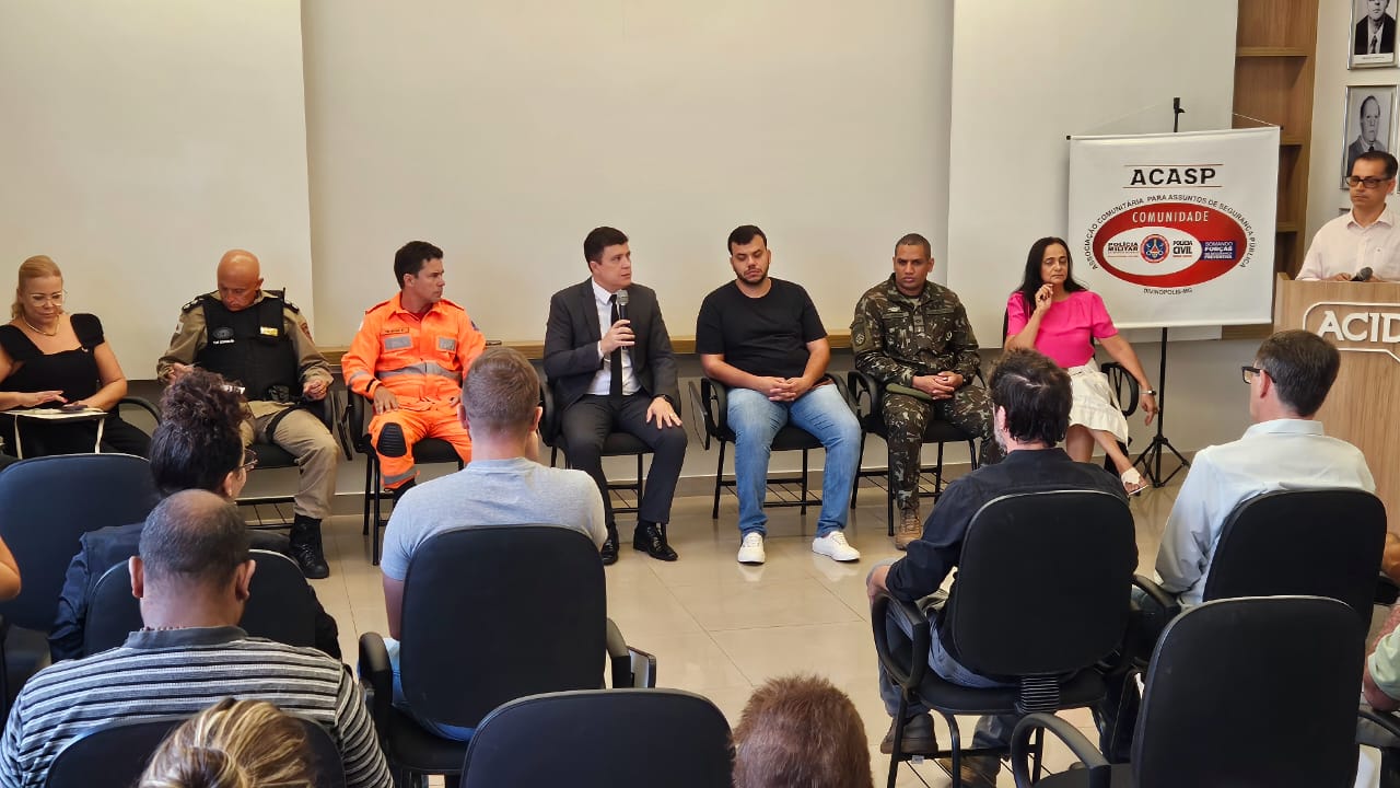 Reunião da Acasp discute segurança urbana e rural
