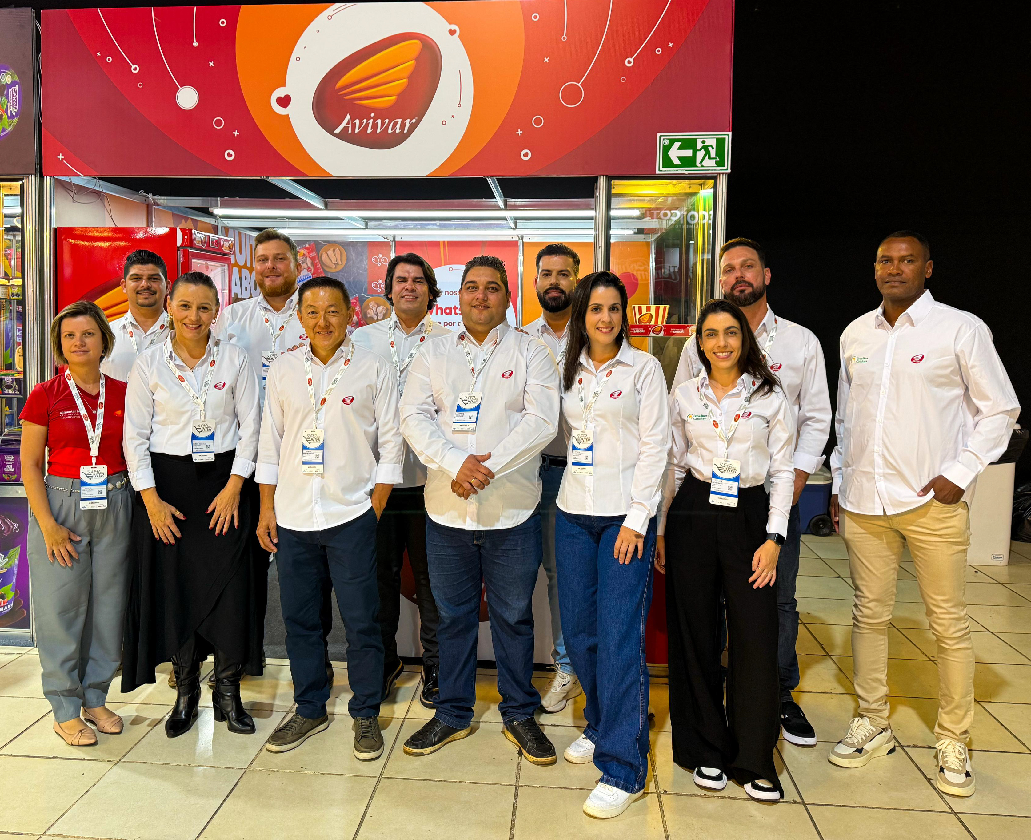 Avivar fortalece presença no setor supermercadista durante a Superinter 2025 em Uberlândia